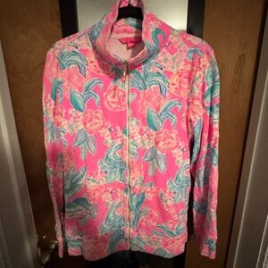 Lilly Pulitzer PINKING POSITIVE Jacket PROSECCO PINK